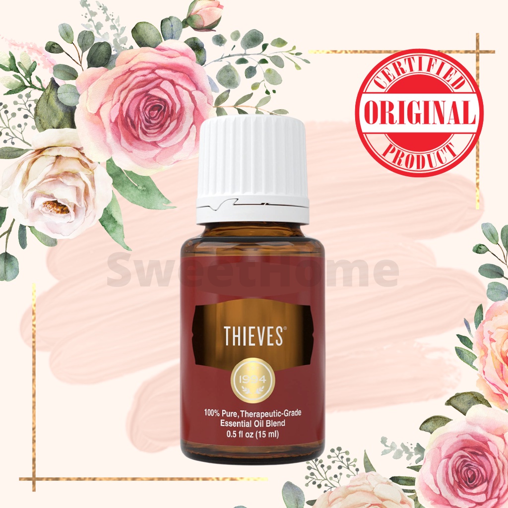 ️ORIGINAL ️ YoungLivings Thieves Essential Oil 15ml Roll On Rollon
