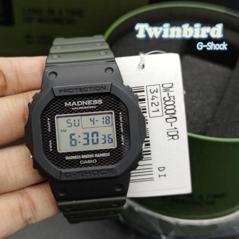 Madness x G Shock DW 5000MD 1 Limited Edition Screw Back