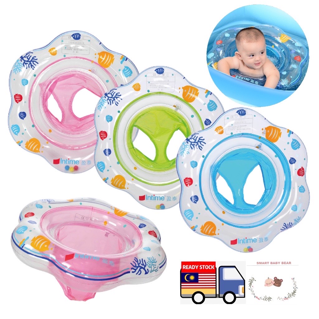 💗Ready Stock💗 Inflatable Baby Float Double Airbag Swimming Ring with ...