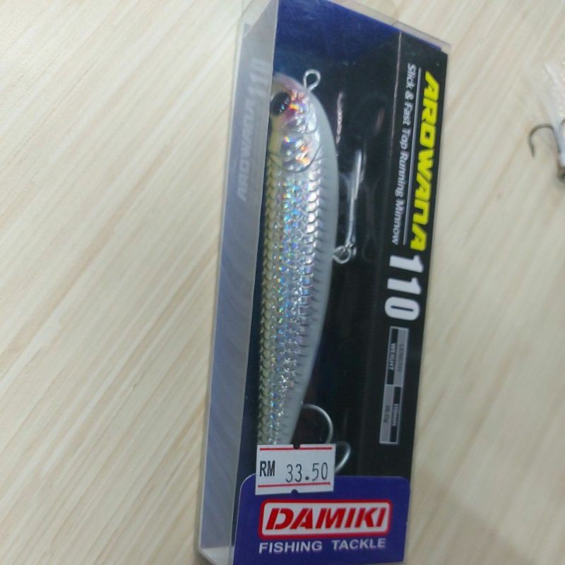 DAMIKI LURE AROWANA 110MM,RAMBLER 120 MM & AXE DRAKE 125MM | Shopee Malaysia