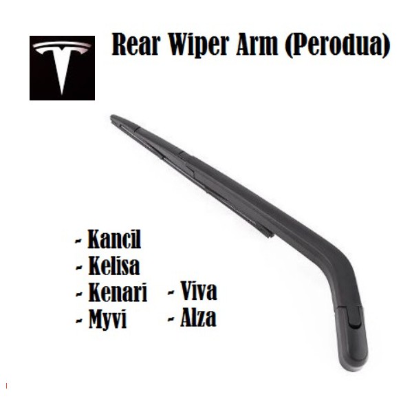 Wiper Arm (Rear/Belakang) Perodua Kancil,Kelisa,Kenari,Viva,Myvi & Alza