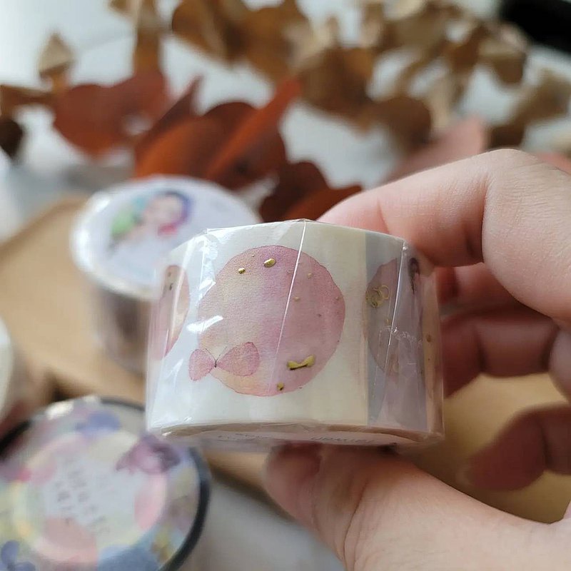 Fairy Ball (Pei Pan) Bubble World Vol.5 Washi PET Tape 仙女丸泡泡
