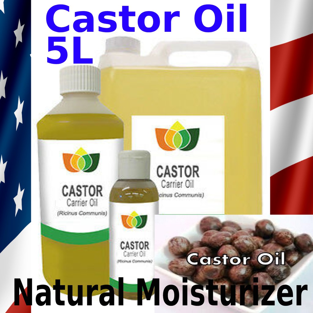 5L/ READY STOCK: Castor Oil 5L/NATURAL Purity first special grade USP ...