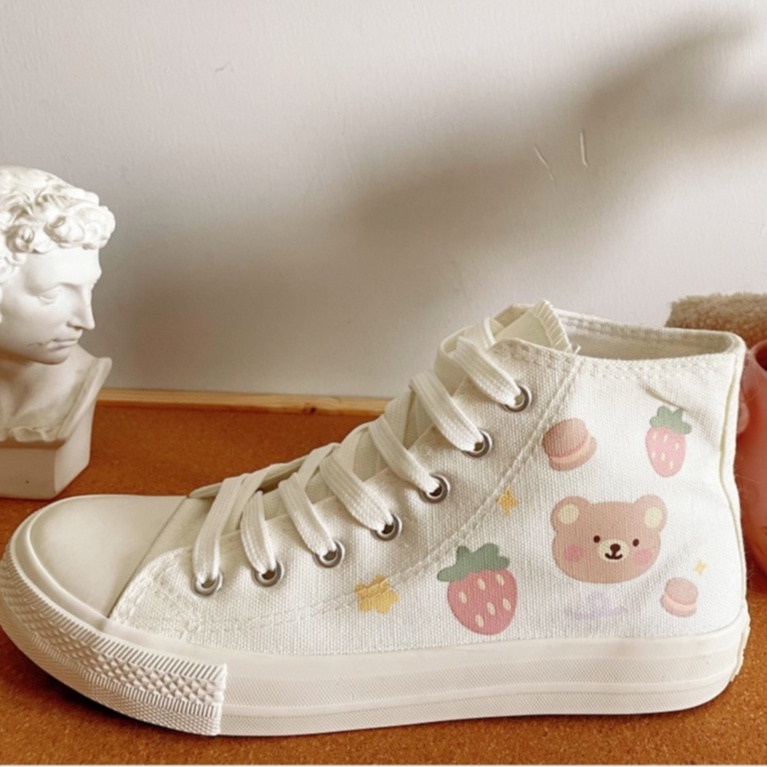 Cute canvas clearance sneakers