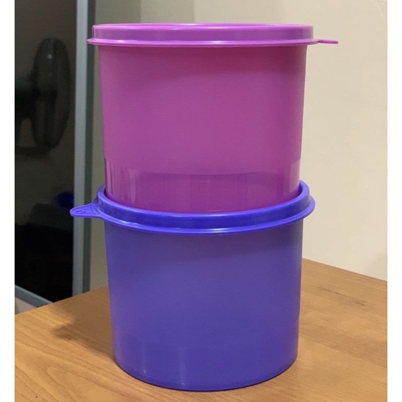 2PCS Purple Container (Tupperware Brand) Shopee Malaysia