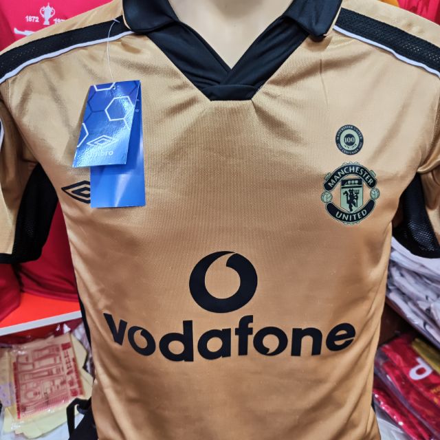 Manchester united 100 years jersey deals