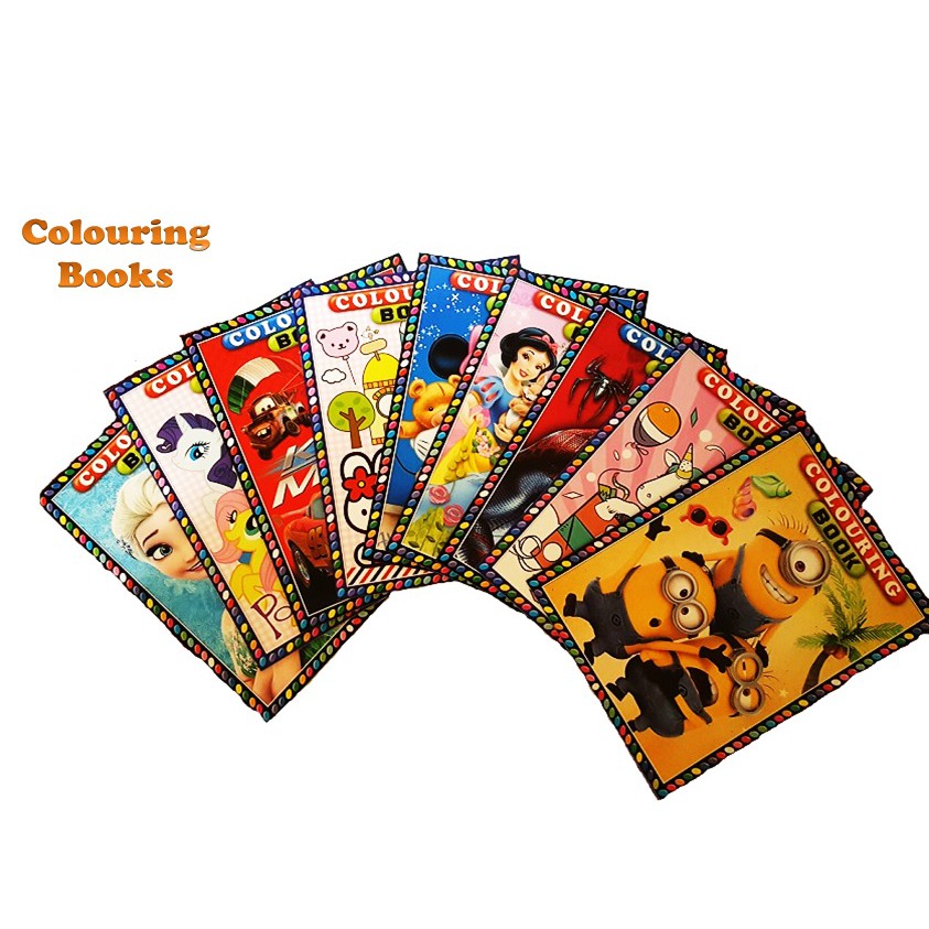 Ready Stock Kids Coloring Books Child Children Cartoon Color Book Kids ...