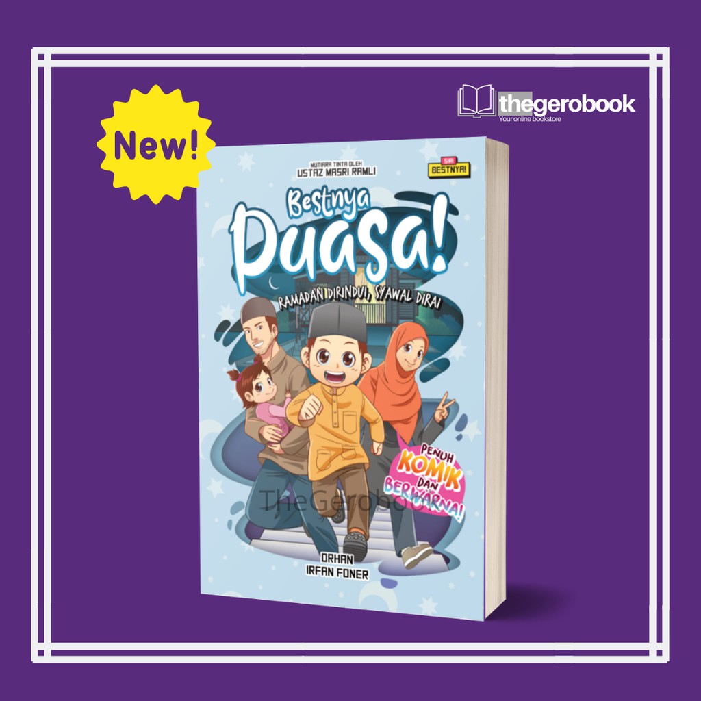 [ READY STOCK ] BESTNYA PUASA! | Irfan Foner Studio | Buku Puasa Kanak ...