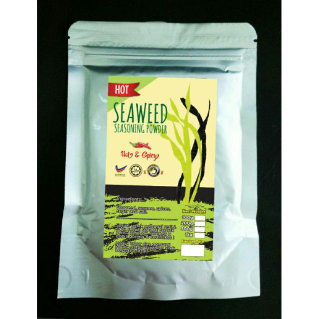 Seaweed Seasoning Powder / Serbuk Perisa Rumpai Laut (100g) Shopee