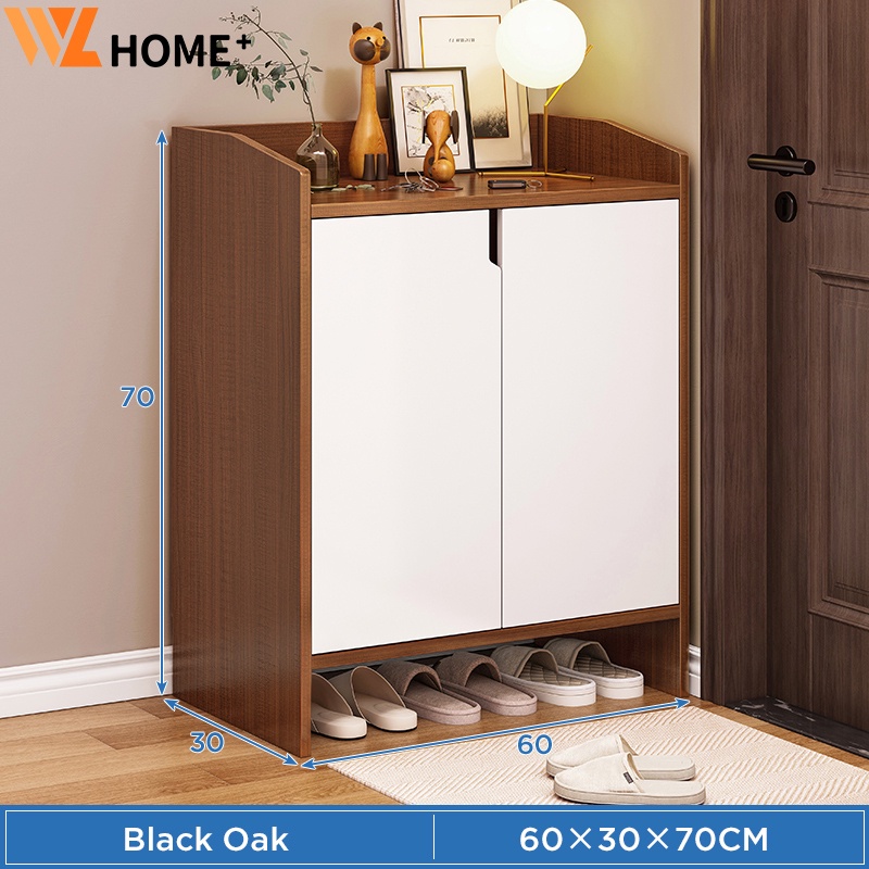 Shoes Cabinet Shoes Rack Storage Living Room Furniture Almari Kasut ...