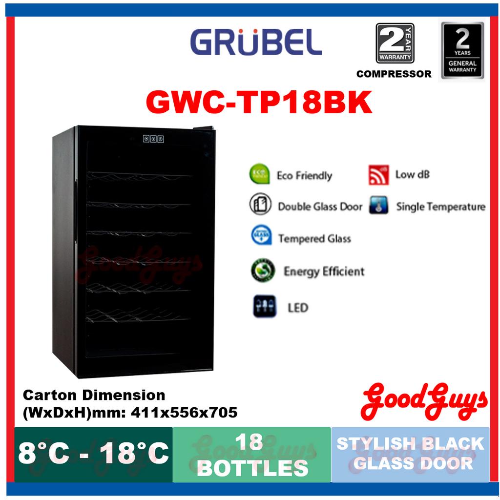 GRUBEL GWCTP18BK WINE CHILLER (18 BOTTLES) Shopee Malaysia