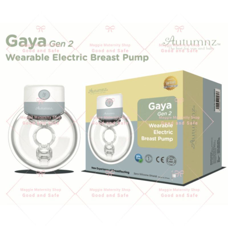 【Ready Stock】Autumnz Gaya Gen2 Wearable Handsfree Electric Breast Pump