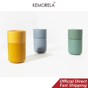 KEMORELA New Portable Ceramic Linner Thermos Cup Thermal Mug Thermoses ...