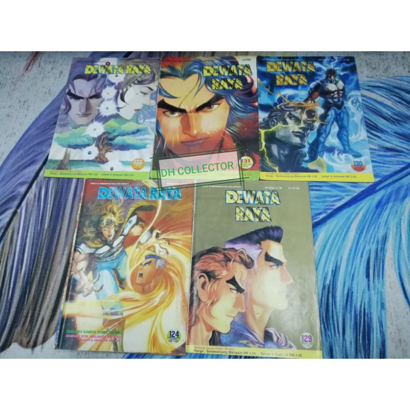 BUKU KOMIK DEWATA RAYA VOL 124,129,130,131,133 | Shopee Malaysia