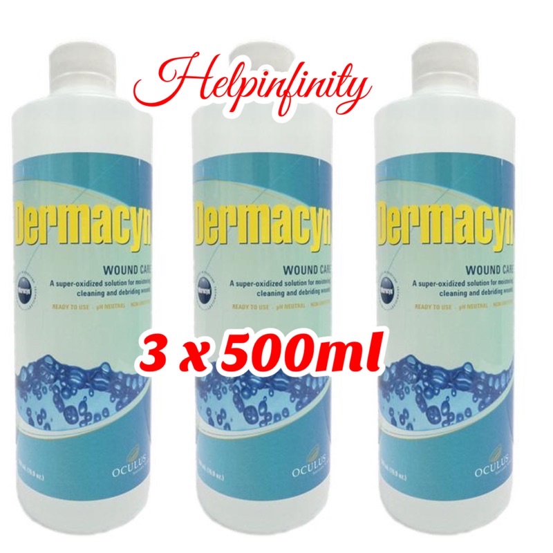 Dermacyn Wound Care Solution / Electrocyn Soma Dpray as wound Cleansing