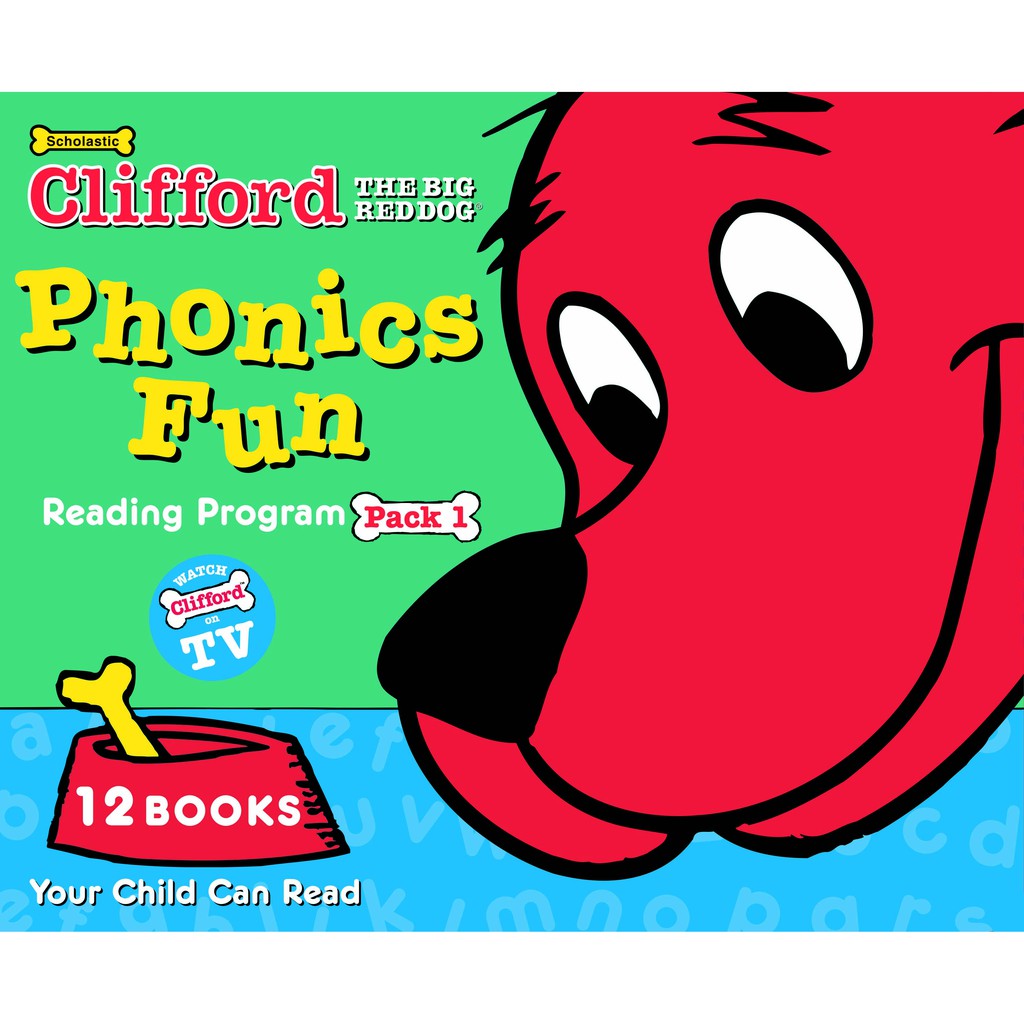 Clifford's Phonics Fun Box pack1 - 4