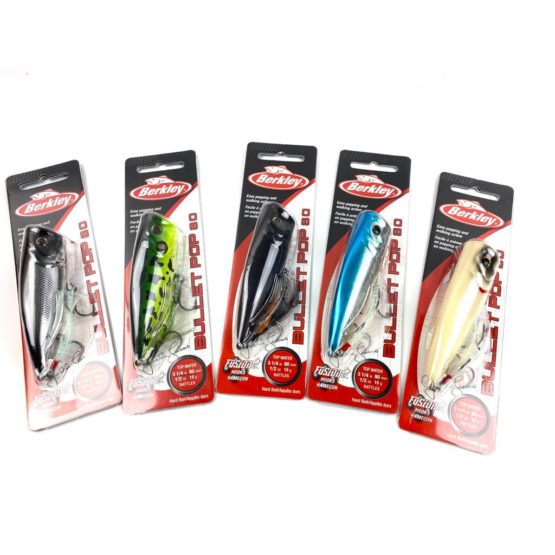 Berkley Bullet Pop Top Water Action Bait (70mm) Topwater | Shopee Malaysia