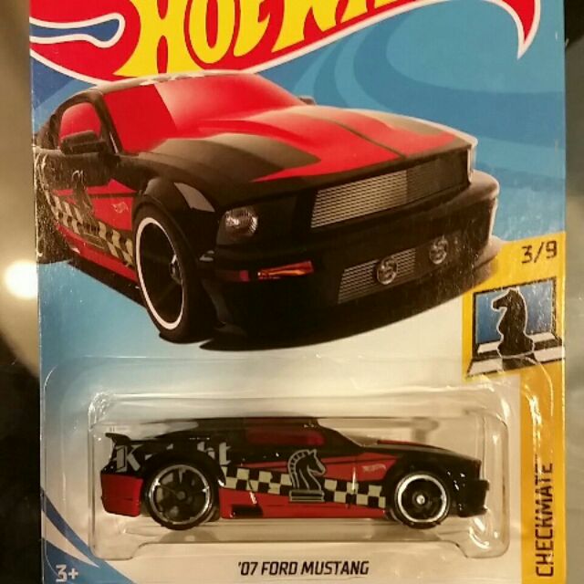 Hot wheels 07 ford cheap mustang checkmate