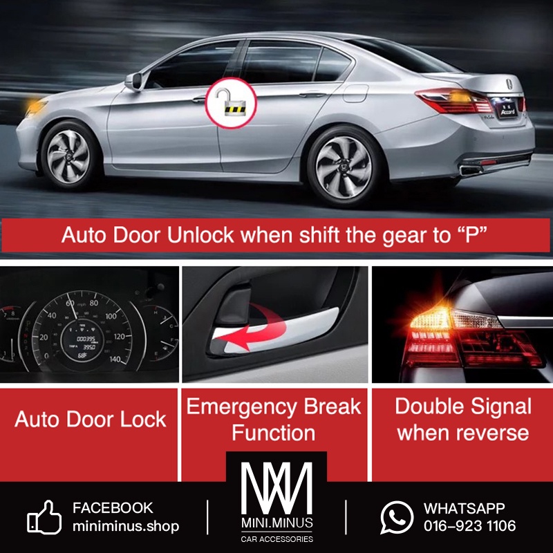 Toyota CHR (20172022) OBD Auto Lock Shopee Malaysia