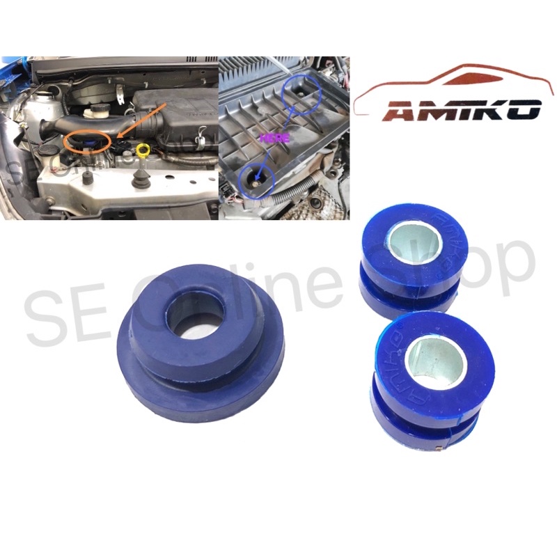 AMIKO Air Filter Bush Myvi Myvi Lagi Beat ICON Alza,Passo Air Filter