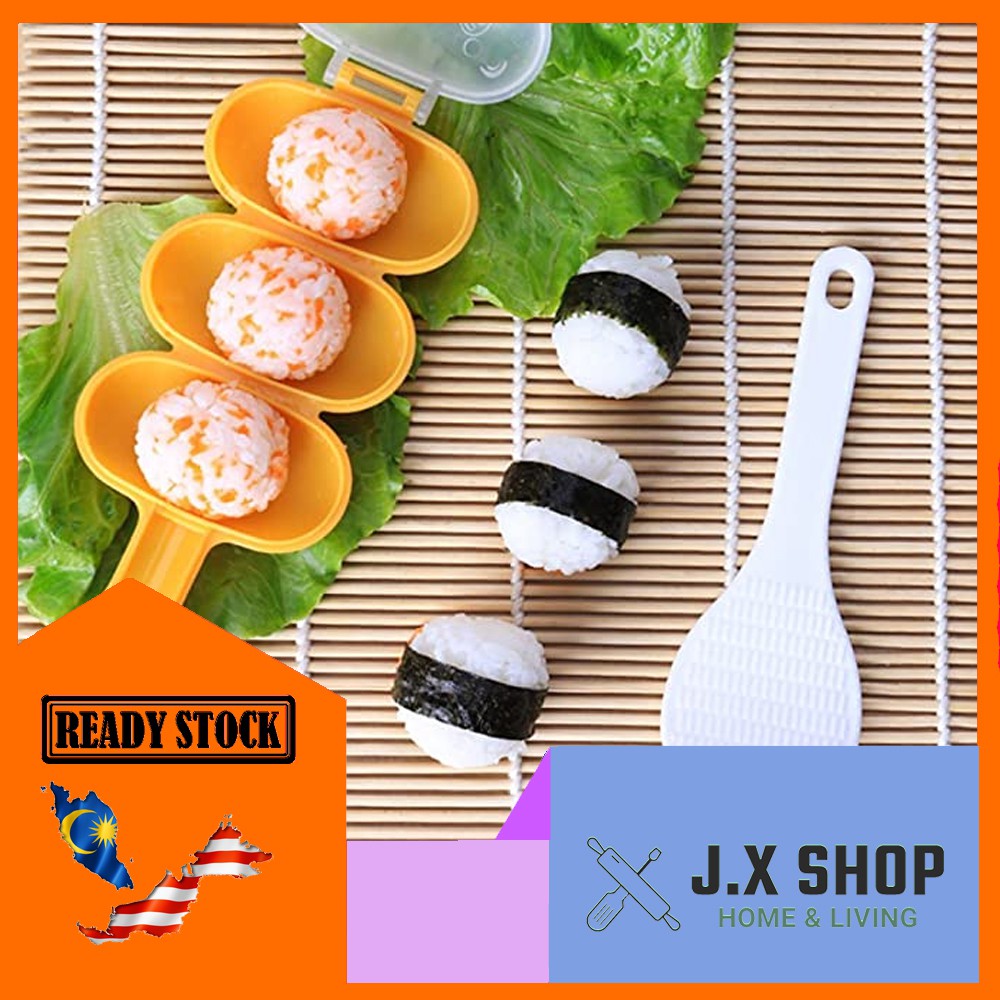 Easy Sushi Maker - Diy Rice Ball Mold And Sushi Mold For Perfect