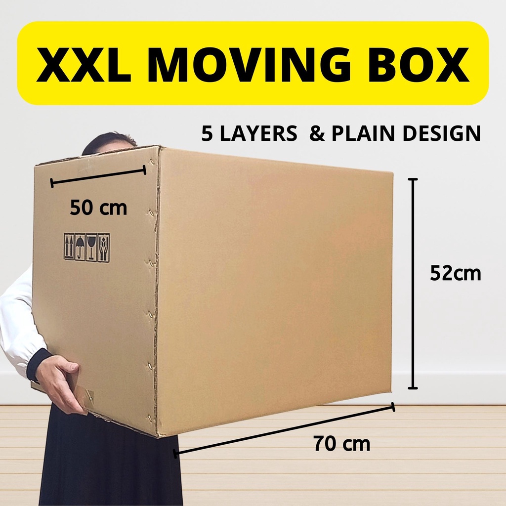XXL BIG moving box packaging. Kotak besar XXL untuk pindah rumah
