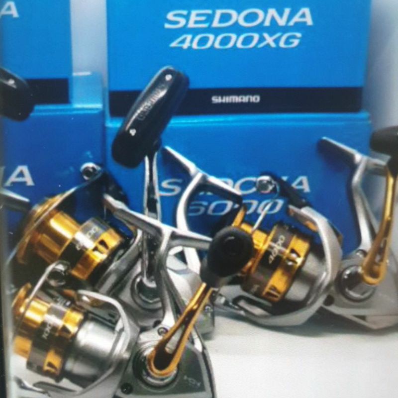 Moulinet Spinning Shimano Sedona 2023 - 3+1 Roulements - Eau Douce & Mer - HAGANE, SilentDrive