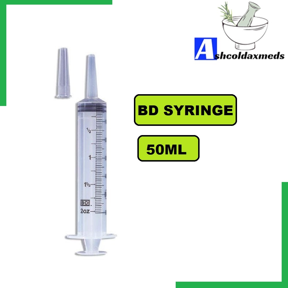 (FEEDING SYRINGE) BD Syringe 50ml Catheter Tip 1pc Shopee Malaysia