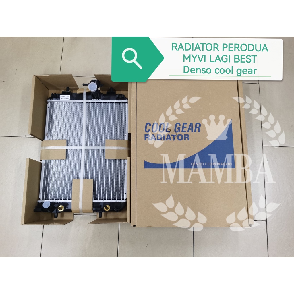 RADIATOR PERDUA MYVI LAGI BEST [DENSO COOL GEAR] PA16 | Shopee Malaysia