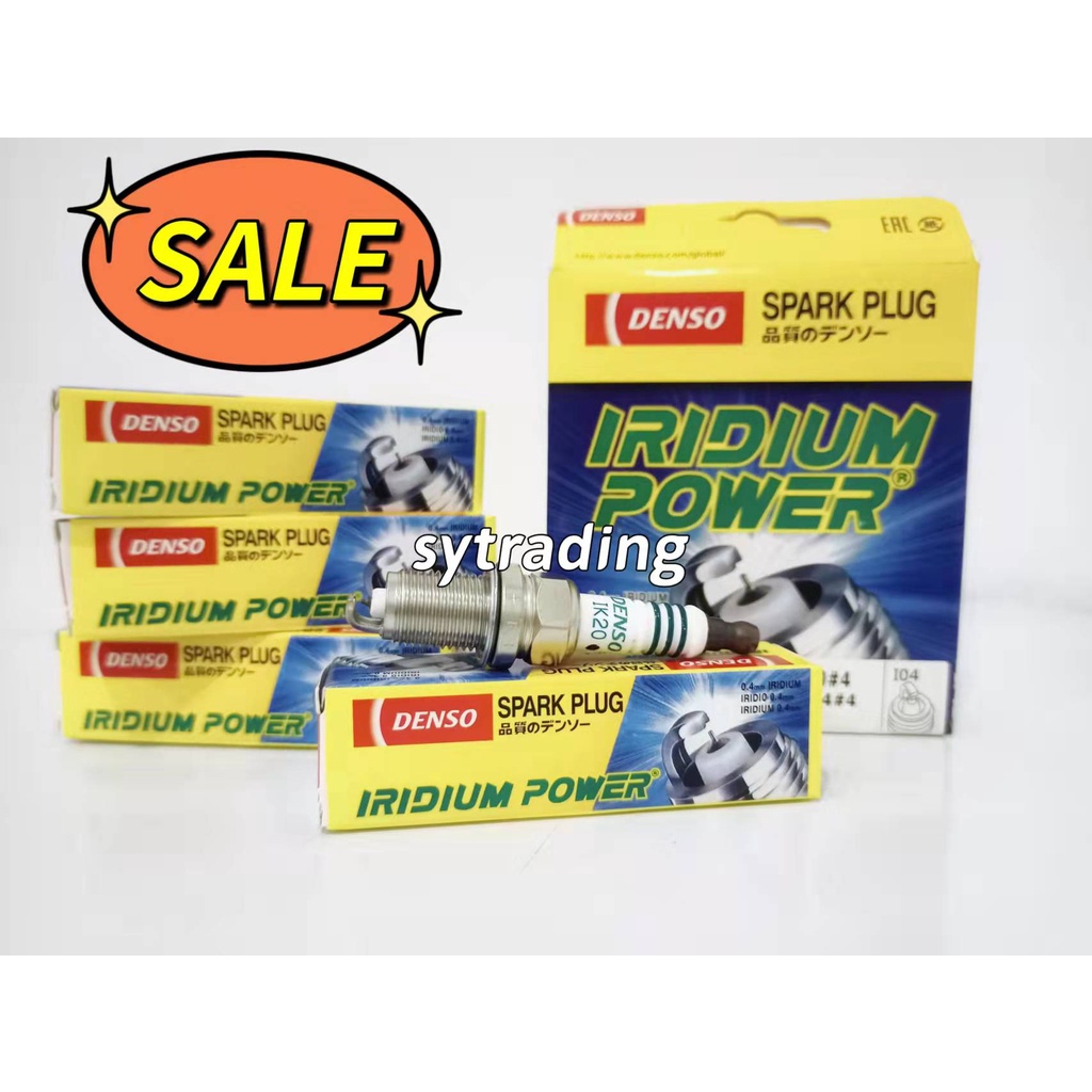 Denso Iridium Power Spark Plug IK20#4 5304#4 Vios Altis Camry Unser ...