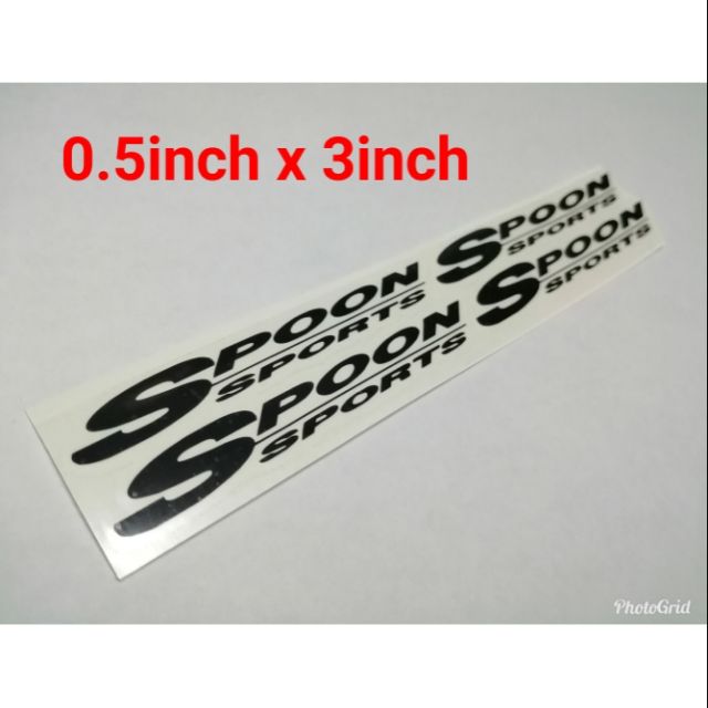 Sticker Rim SPOON SPORT | Shopee Malaysia