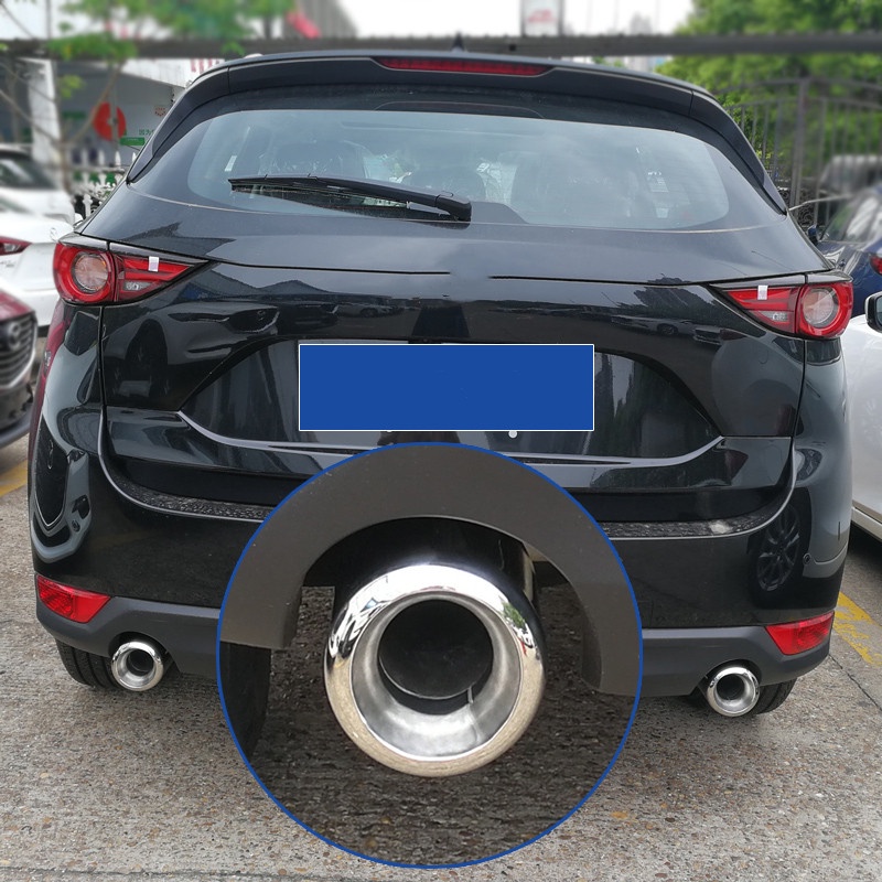 Stainless Steel Car Muffler End Pipe Exhaust Tips for Mazda CX5 CX5