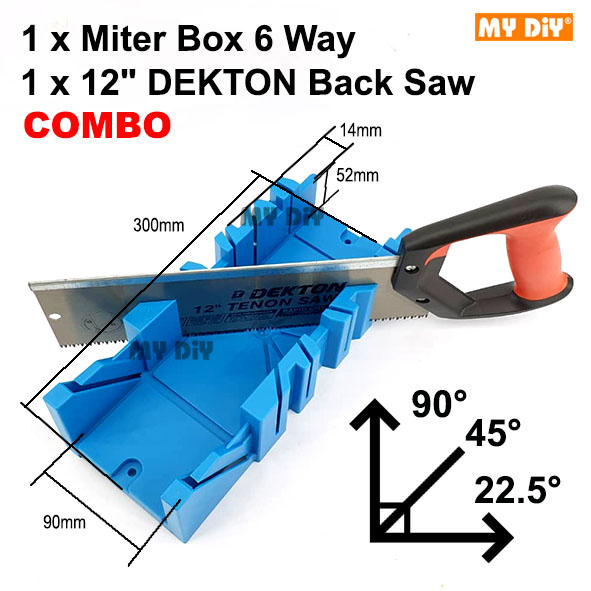 22.5 degree store miter box