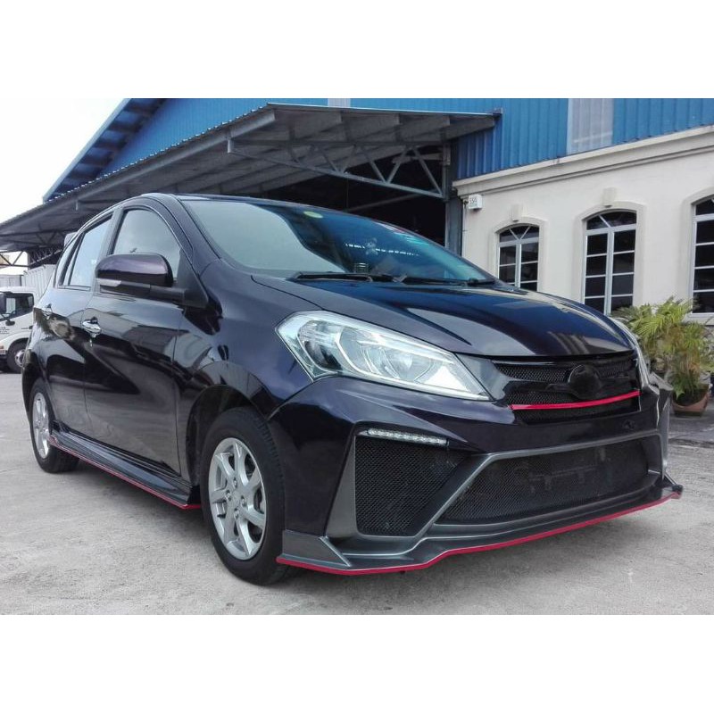 Perodua Myvi GEN 3 NEWEST EDITION Front & Rear GT Bumper Combo Set ...