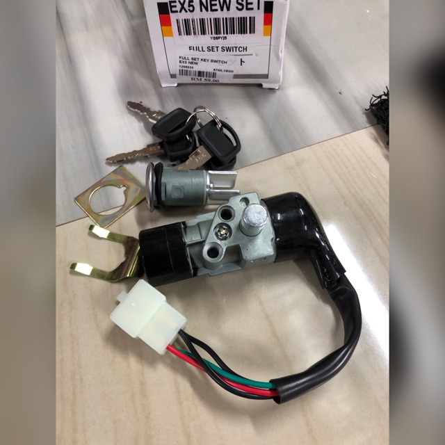 key switch set honda gbo j/ex5/dream/class1/wave100 r/wave125/beat ...