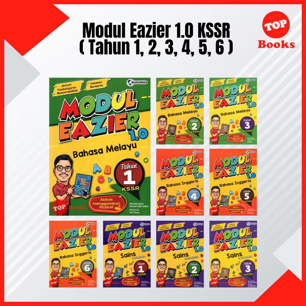 [topbooks Nusamas] Buku Latihan Modul Eazier 1 0 Tahun 1 2 3 4 5 6 Kssr Shopee Malaysia