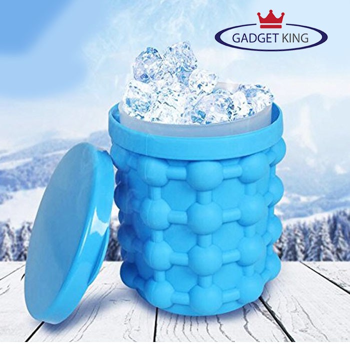 Magic Ice Cube Maker Genie Silicone Rubber Ice Tray Mold - Sale