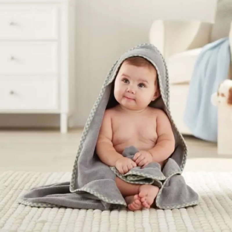 Norwex Baby Hooded Towel Set Shopee Malaysia