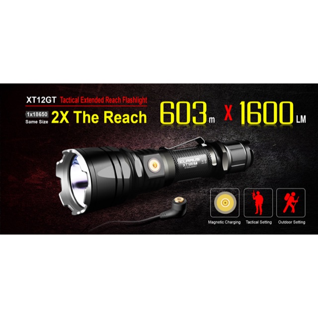 Original Klarus XT12GT ( Yellow Light for hunting) Shopee Malaysia