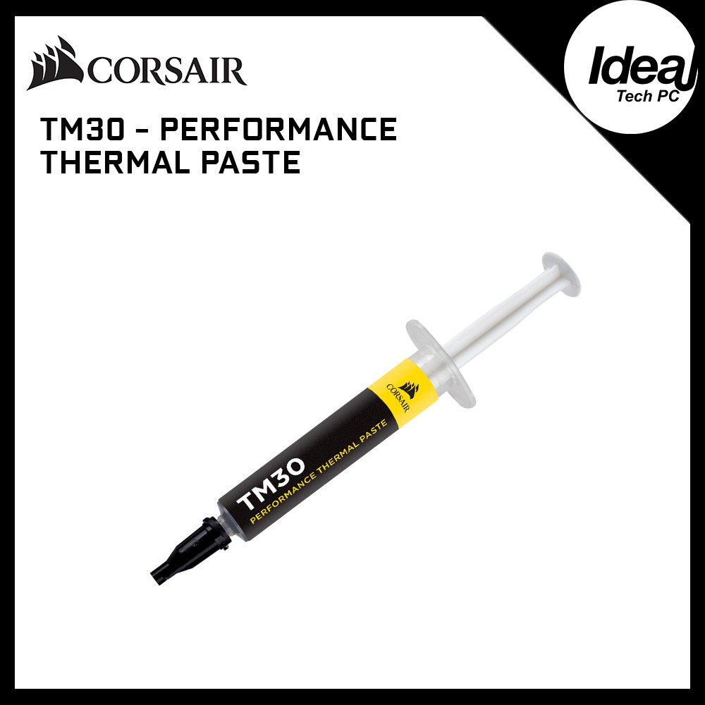 Corsair TM30 Performance Thermal Paste, Premium Zinc Oxide Based
