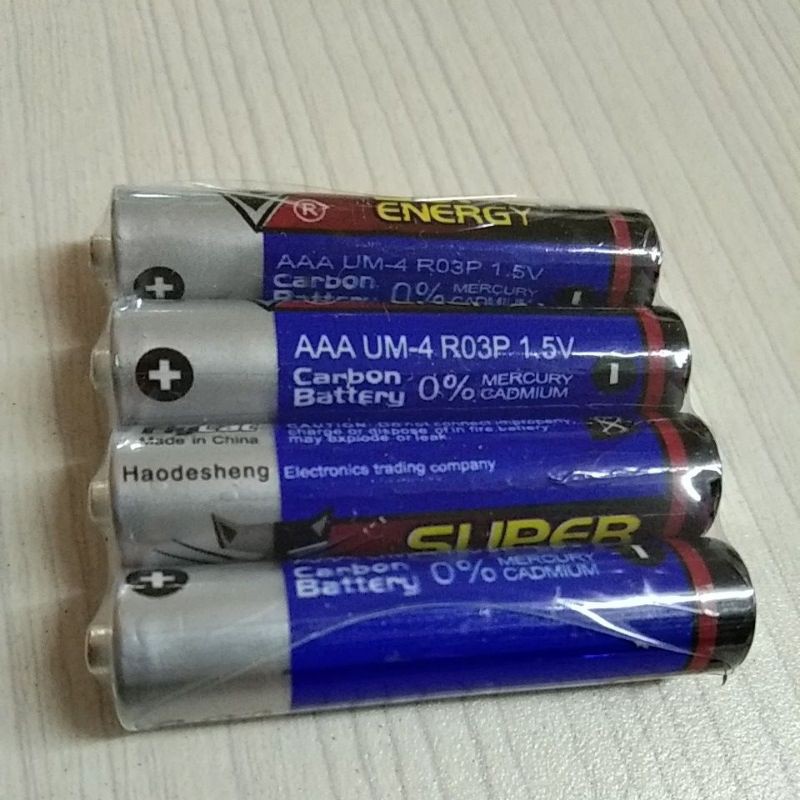 Bateri AAA Murah Super Energy Battery | Shopee Malaysia