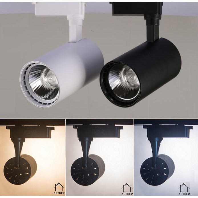 Track Light 10W LED Super Bright Black White PnP Easy DIY Shopee Malaysia