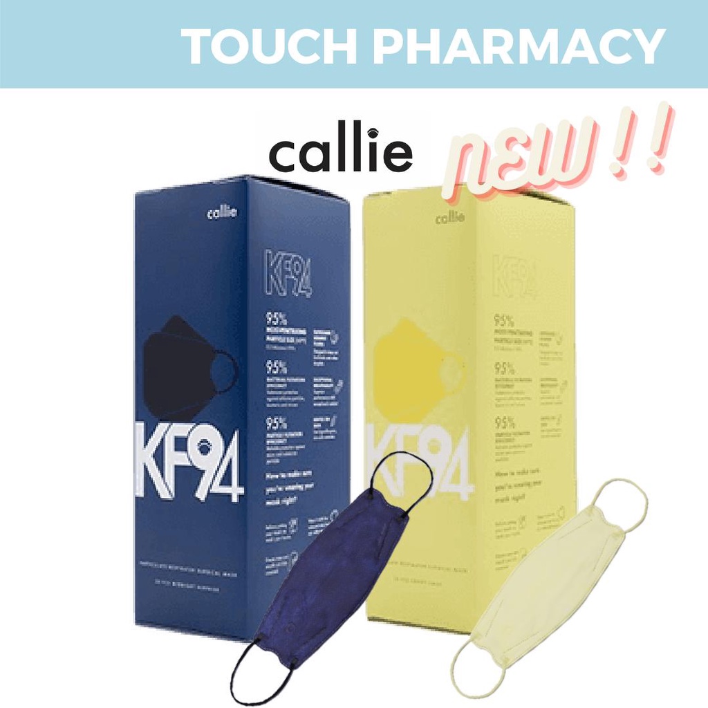 CALLIE KF94 ADULT Face Mask Midnight Suprise / Sunny Smile (20's/BOX