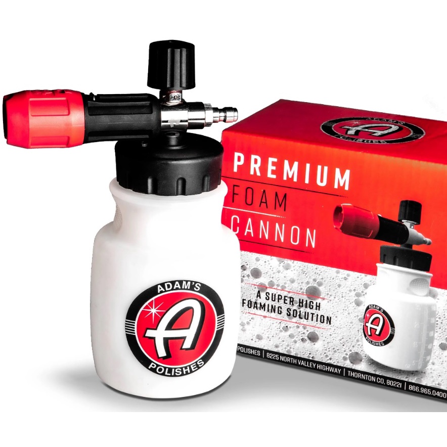 Adam's Premium Foam Cannon Custom Snow Foam Cannon Soap Sprayer for