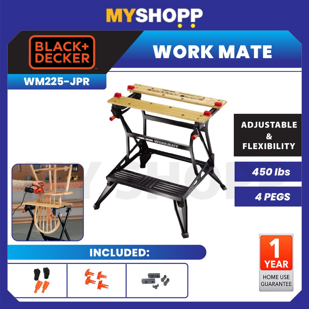 BLACK & DECKER WM225 Work Mate Work Bench Work Station Working Table ...