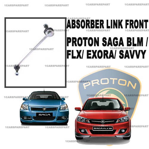 (1PAIR)STABILIZER LINK/ABSORBER LINK FRONT PROTON SAGA BLM/FLX/INSPIRA