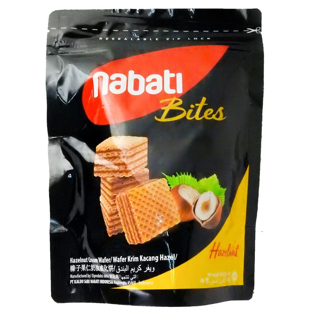 Nabati Wafer Bites Hazelnut (150g) Shopee Malaysia