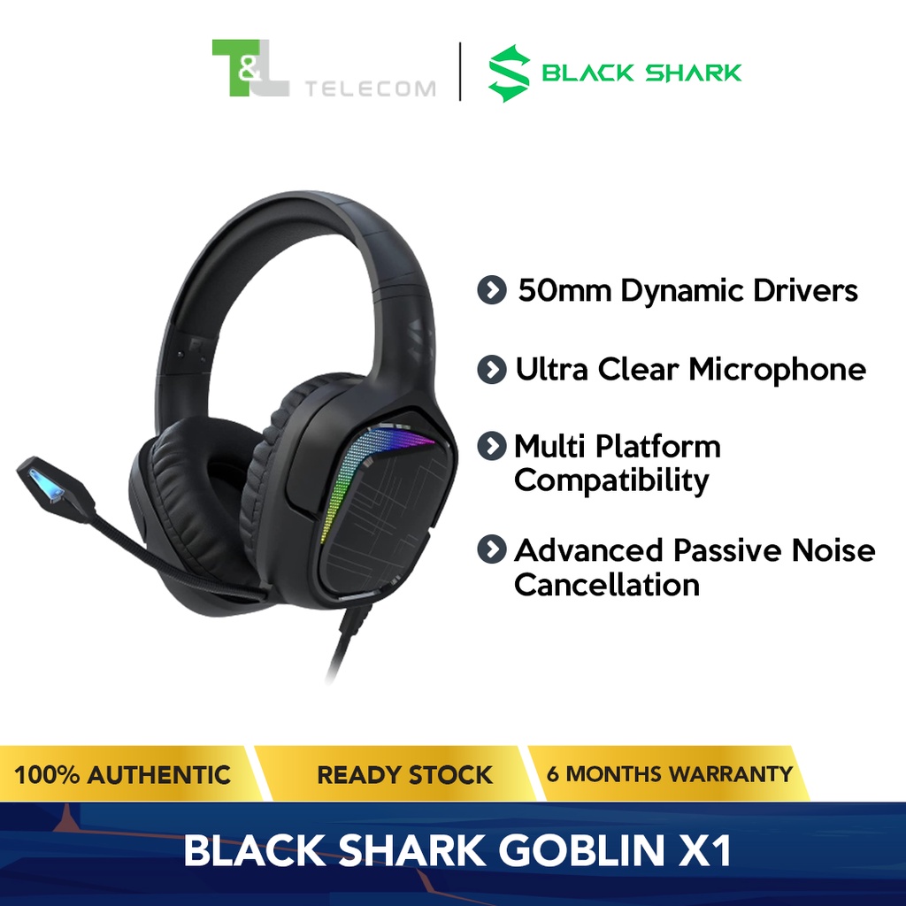 [SHIP FROM KL] Black Shark Goblin X1 - Gaming Headset for PC, PS4, PS5 ...