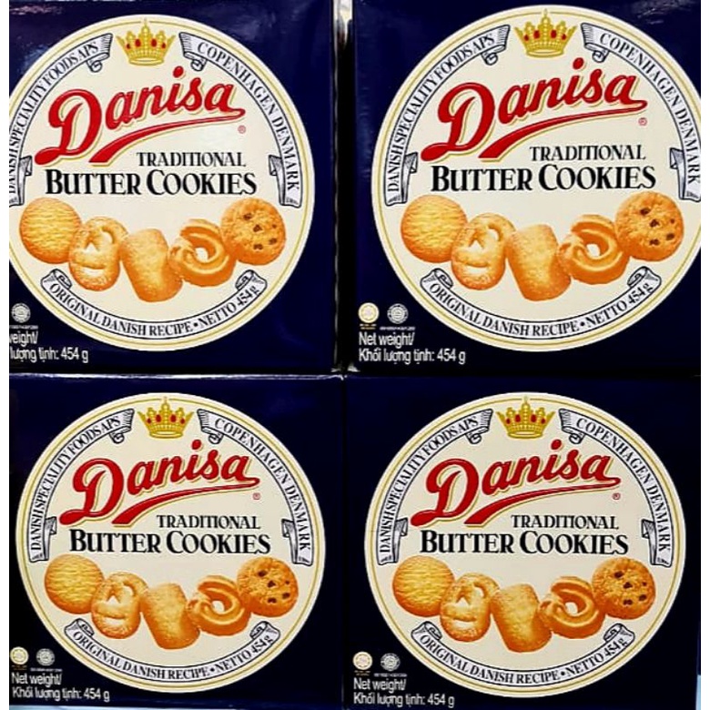 454g Danisa Butter Cookies Traditional Danish Biskut Biscuit Mentega