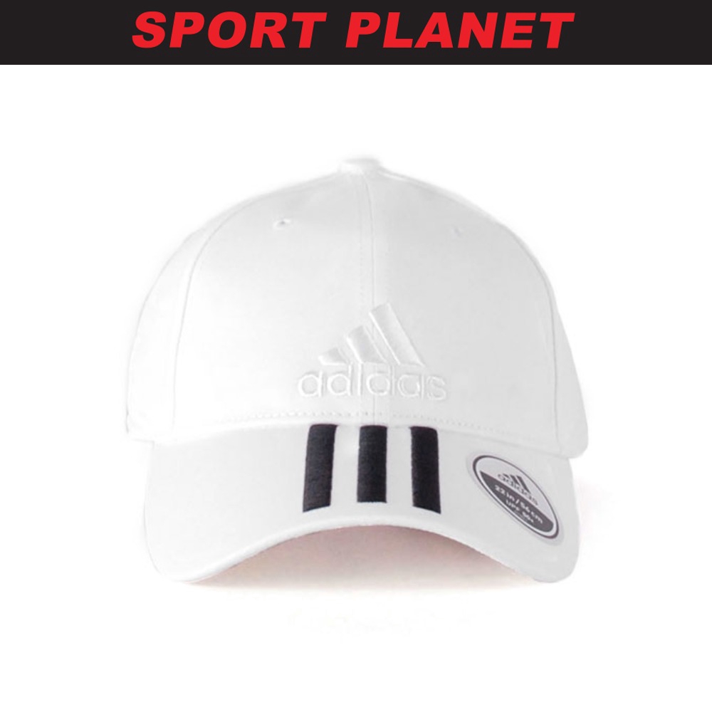 adidas 6 Panel Classic 3 Stripe Snapback Cap Accessories OSFM BK0806 Sport Planet C 4 Shopee Malaysia